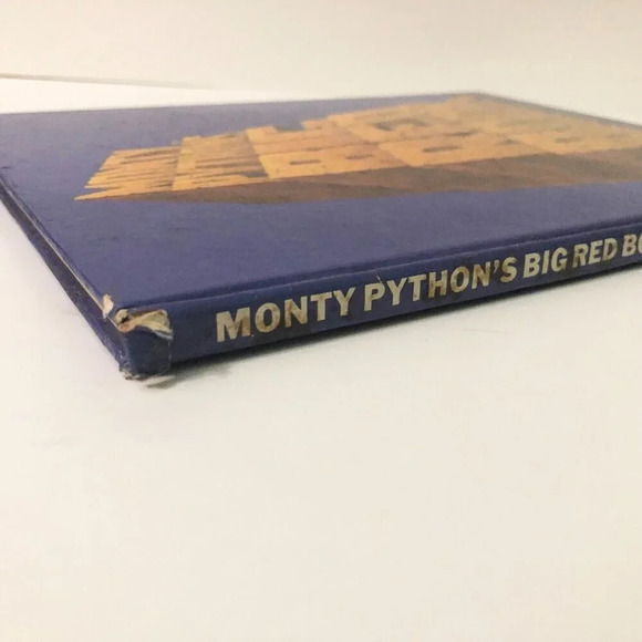 Vintage 1971 Monty Pythons Big Red Book  Hardcover Comedy - Picture 8 of 16
